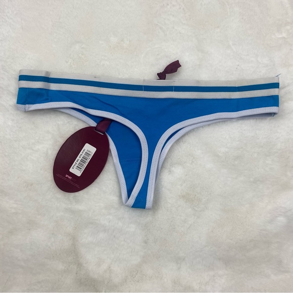 NWT Vintage PlayBoy 'That Cool' Blue Panties - Picture 3 of 3